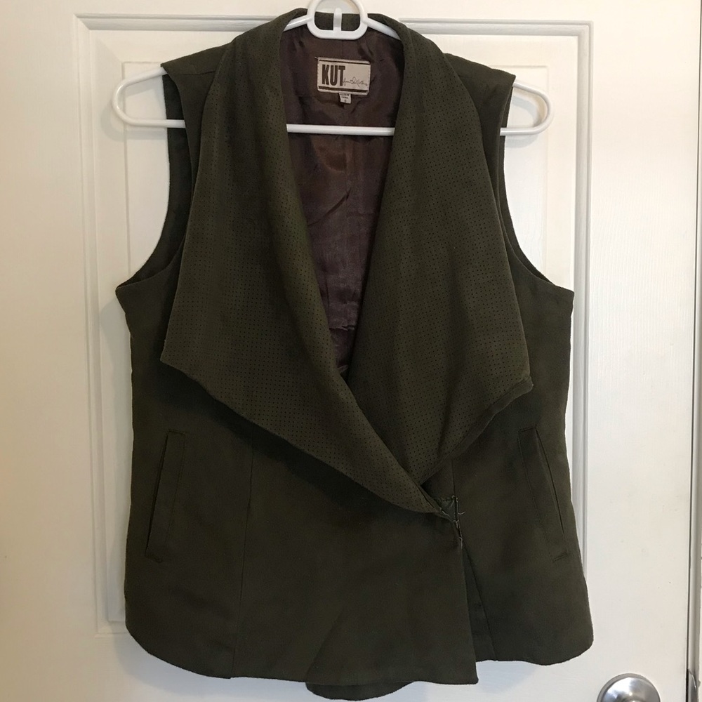 Easton Drape Front Vest